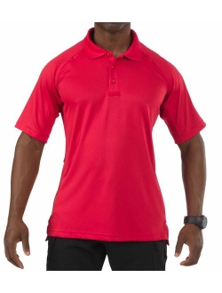 5.11 Tactical Men's Performance Short Sleeve Polo Shirt, Moisture Wicking Polyester, Style 71049