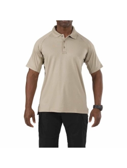 5.11 Tactical Men's Performance Short Sleeve Polo Shirt, Moisture Wicking Polyester, Style 71049