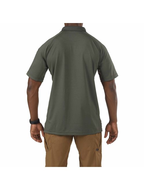 5.11 Tactical Men's Performance Short Sleeve Polo Shirt, Moisture Wicking Polyester, Style 71049