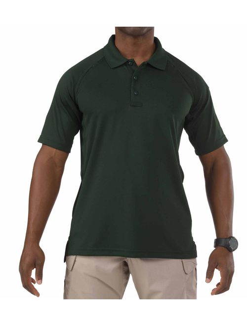 5.11 Tactical Men's Performance Short Sleeve Polo Shirt, Moisture Wicking Polyester, Style 71049