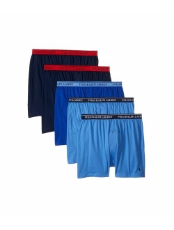 Men's Classic Fit w/Wicking 5-Pack Boxers