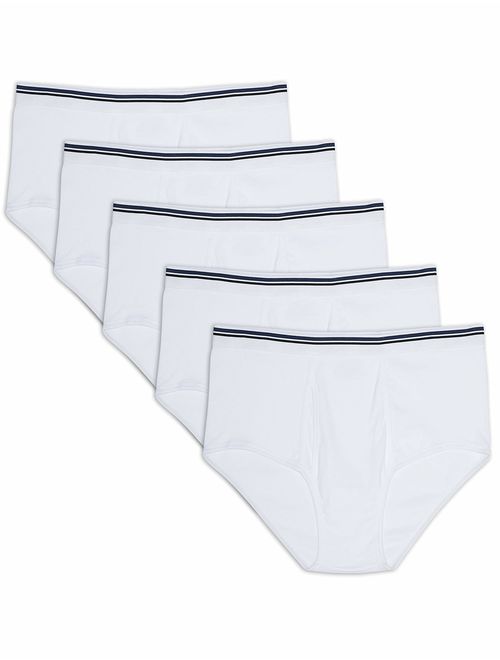 Amazon Essentials Men's Big and Tall 5-Pack Tag-Free Briefs fit by DXL