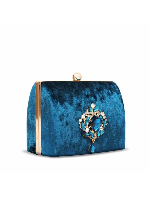 Women's Evening Clutch Bag Designer Evening Handbag Hand Bag,Lady Party Wedding Clutch Purse, Great Gift Choice