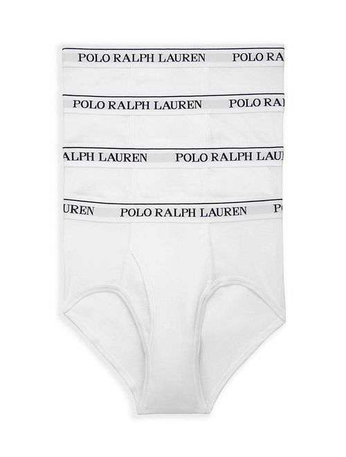 Polo Ralph Lauren Men's Classic Fit w/Wicking 4-Pack Briefs