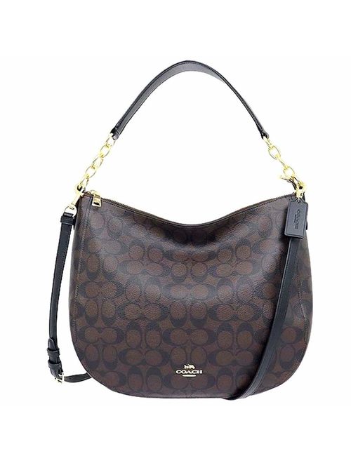 coach lightweight signature elle hobo