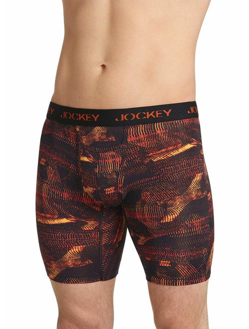 Jockey Men's Underwear Sport Microfiber Midway Brief