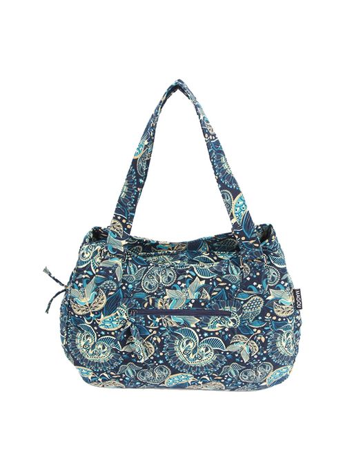 Quilted Cotton Handle Bags Shoulder Bag