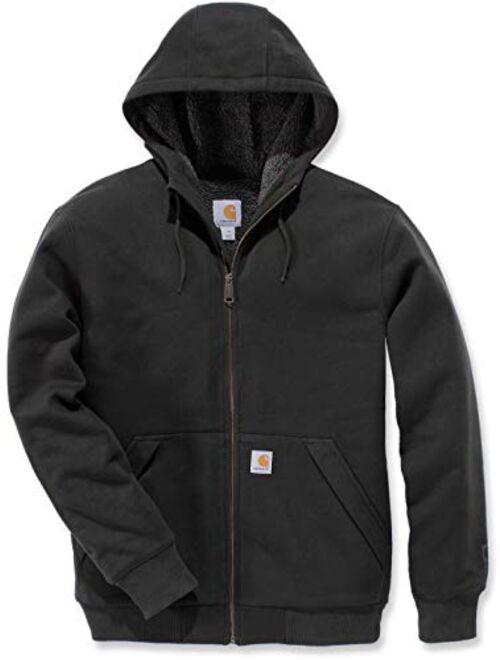 Carhartt Men's Big and Tall Rd Rockland Sherpa Lined Hooded Sweatshirt