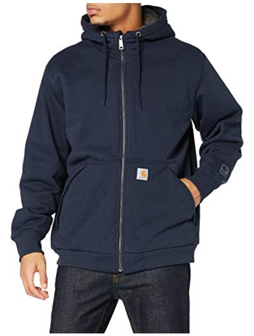 Carhartt Men's Big and Tall Rd Rockland Sherpa Lined Hooded Sweatshirt