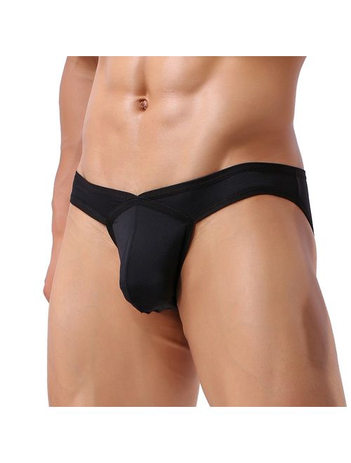 Summer Code Mens Sexy Micro Mesh Briefs Soft Breathable Bulge Pouch Underwear