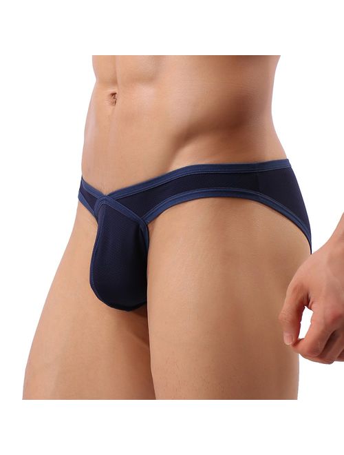 Buy Summer Code Mens Sexy Micro Mesh Briefs Soft Breathable Bulge Pouch Underwear Online 7290