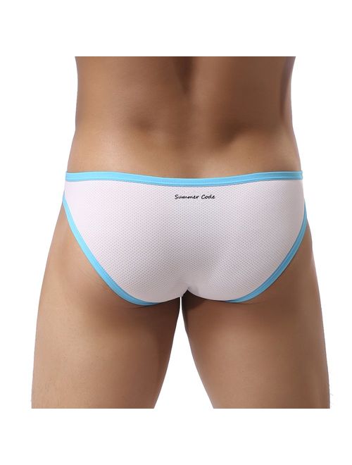 Buy Summer Code Mens Sexy Micro Mesh Briefs Soft Breathable Bulge Pouch Underwear Online 6133