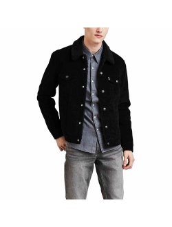 Men's Cotton Sherpa Trucker Jacket