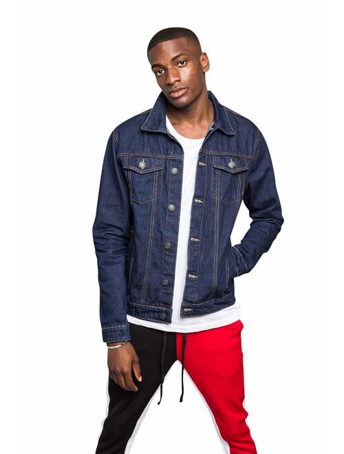 Victorious Hooded Distressed Denim Jacket