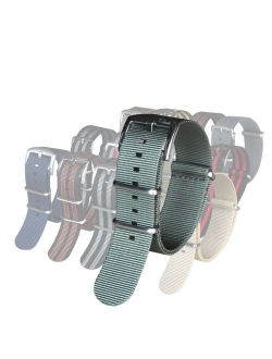 BluShark - The Original Premium Nylon Watch Strap - Multiple Sizes and Styles