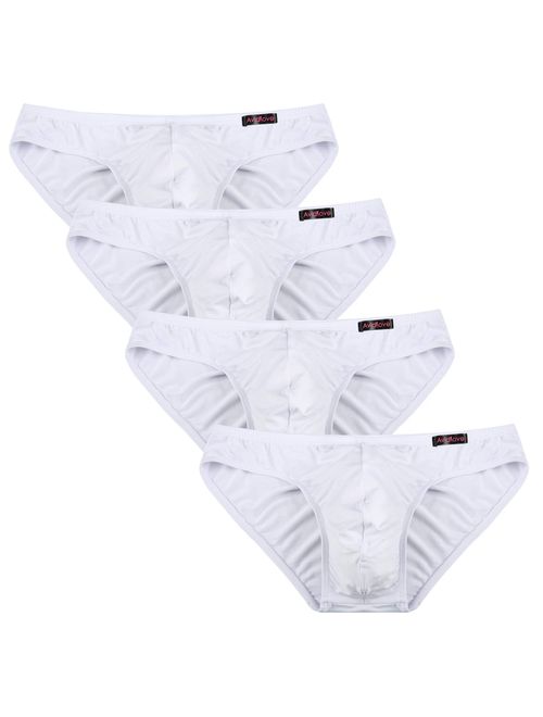 Avidlove Men Underwear Micromodal Bikinis 4 Pack Briefs