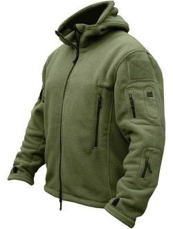 TACVASEN Men's Tactical Fleece Jacket