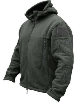 TACVASEN Men's Tactical Fleece Jacket