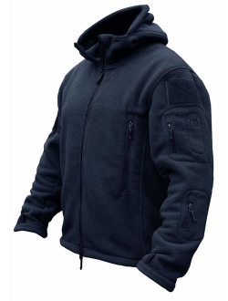 TACVASEN Men's Tactical Fleece Jacket