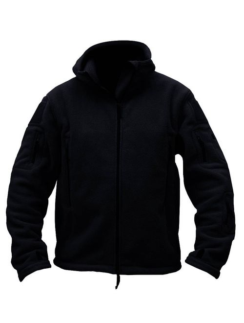 TACVASEN Men's Tactical Fleece Jacket