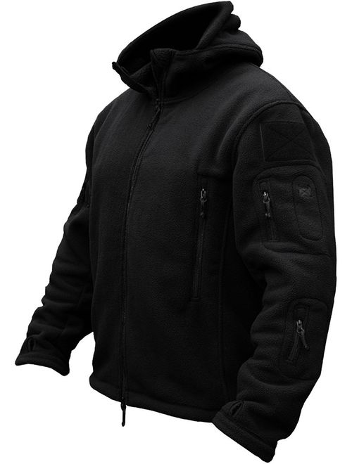 TACVASEN Men's Tactical Fleece Jacket