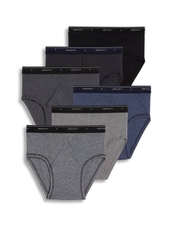 Men's Underwear Classic Low-Rise Brief - 6 Pack