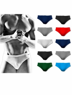 AMERICAN ACTIVE 24/7 Basics Men's 12 Pack Sport Bikini Briefs