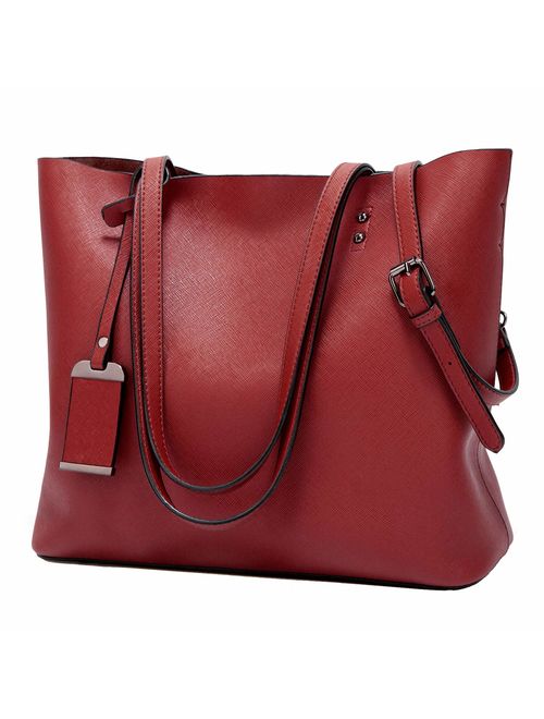 ALARION Women Top Handle Satchel Handbags Shoulder Bag Messenger Tote Bag Purse