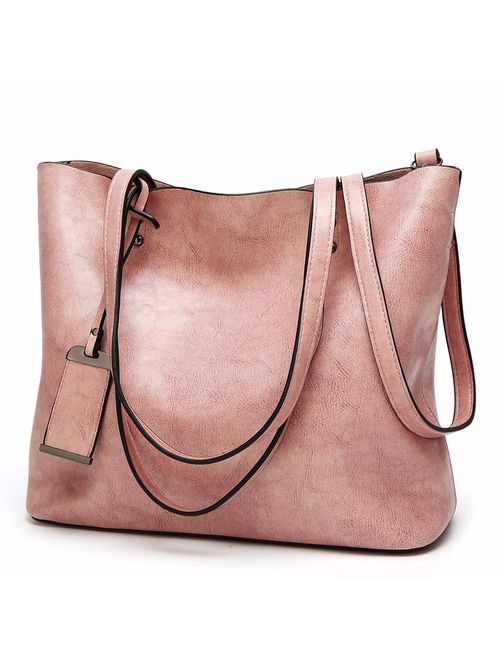 ALARION Women Top Handle Satchel Handbags Shoulder Bag Messenger Tote Bag Purse