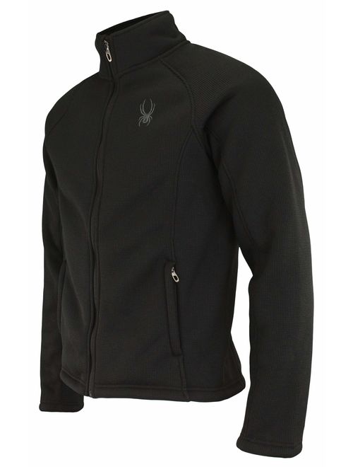 Spyder Men's Stellar Jacket Sherpa Lined Bonded Fleece