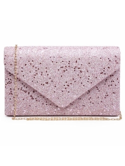 Women Glistening Evening Clutch Bags Formal Party Clutches Wedding Purses Cocktail Prom Clutches