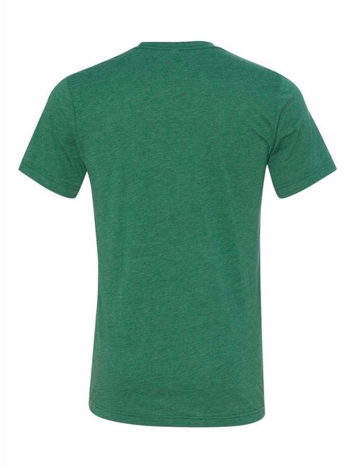 Bella+Canvas Perfect Tri-Blend Fashionable T-Shirt, 2XL, Grass Green Triblend