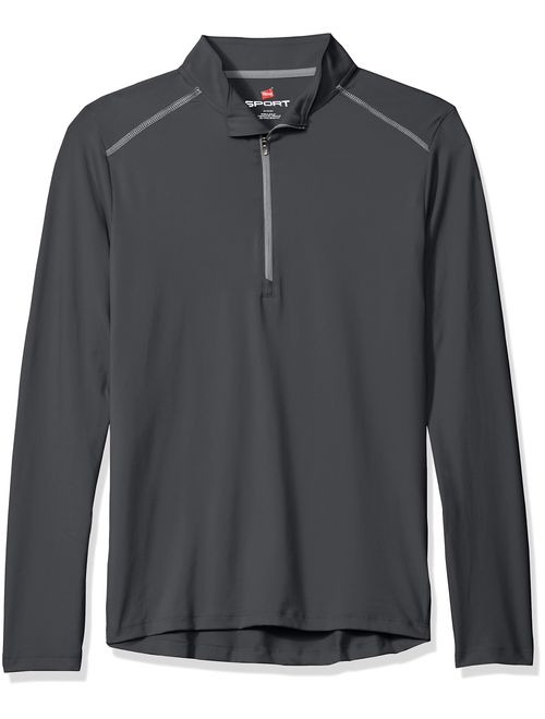 Hanes Sport Men's Performance Quarter-Zip Pullover