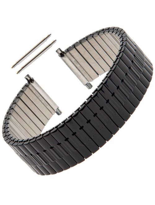 Gilden Gents Expansion 20-24mm Wide Stainless Steel Watch Band 552W