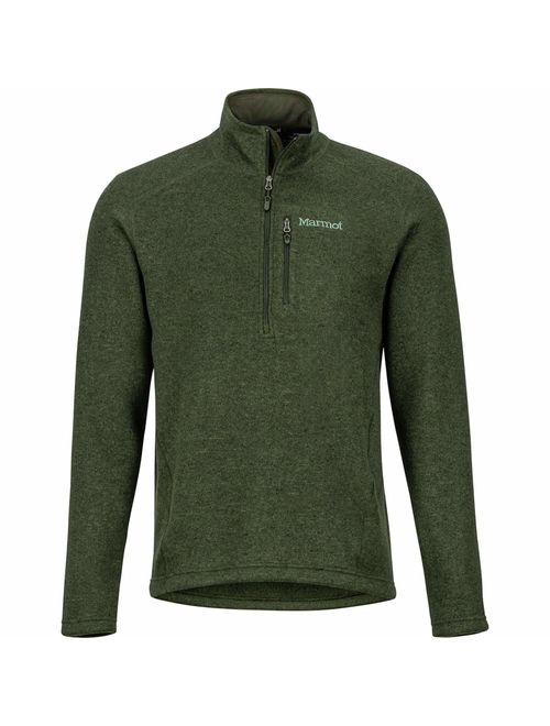 Marmot Men's Drop Line 1/2 Zip Pullover Lightweight 100-Weight Sweater Fleece Jacket