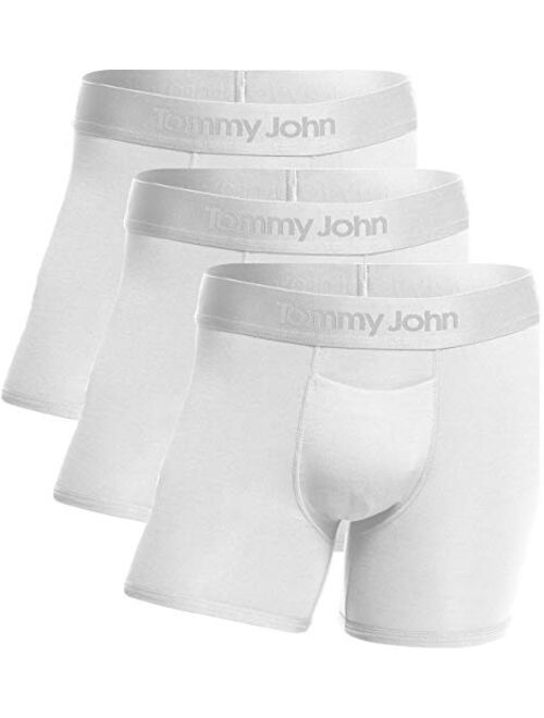 Tommy John Men's Second Skin Trunks - 3 Pack - Comfortable Breathable Soft Underwear for Men