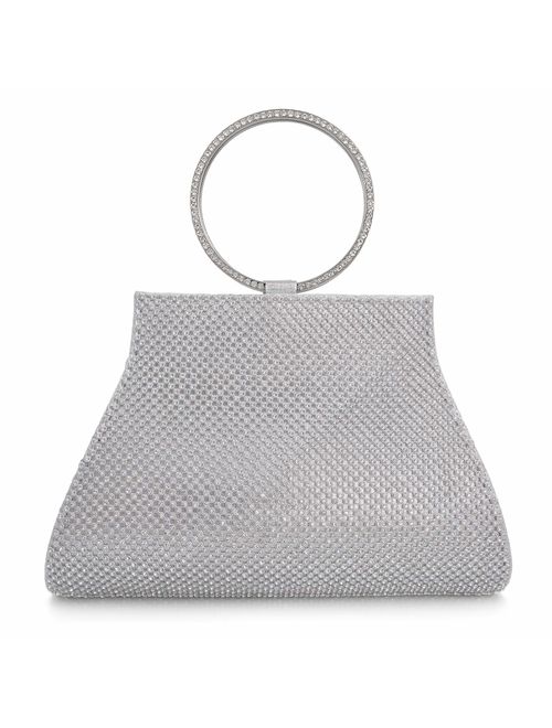 Crystal Clutch for Women Wrist Evening Bag