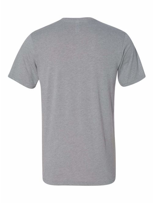 Bella Unisex Triblend Short Sleeve Tee, Athletic Grey Triblend, XS