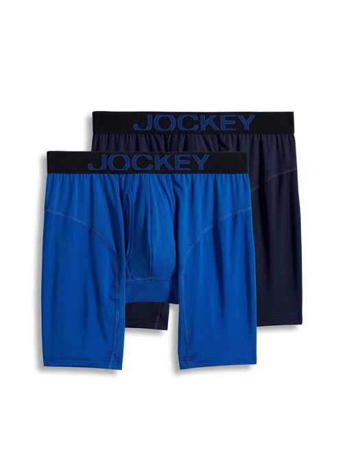 Jockey Men's Underwear RapidCoolTM Midway Brief - 2 Pack