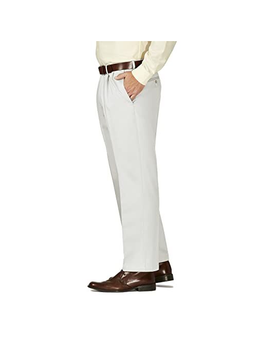 Haggar Men's Work to Weekend Classic Fit Pleat Regular and Big and Tall Sizes