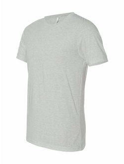 Bella Mens Unisex Triblend Short-Sleeve T-Shirt(3413C)-WHT FLCK TRBLND-2XL