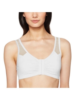 Comfort Front Close Sport Bra with Mesh Straps Bra