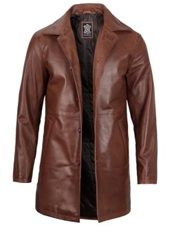 Leather Coats for Men - Black and Brown Leather Jacket Men