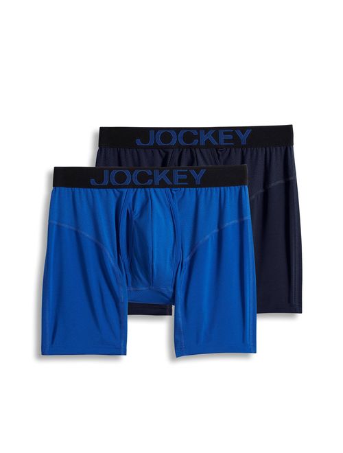 Jockey Men's Underwear RapidCoolTM Boxer Brief - 2 Pack