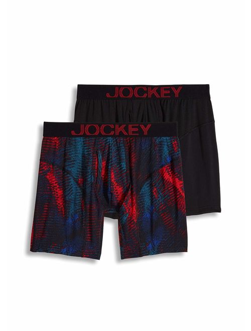 Jockey Men's Underwear RapidCoolTM Boxer Brief - 2 Pack