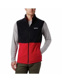 Men's Basin Trail Fleece Vest, Full Zip