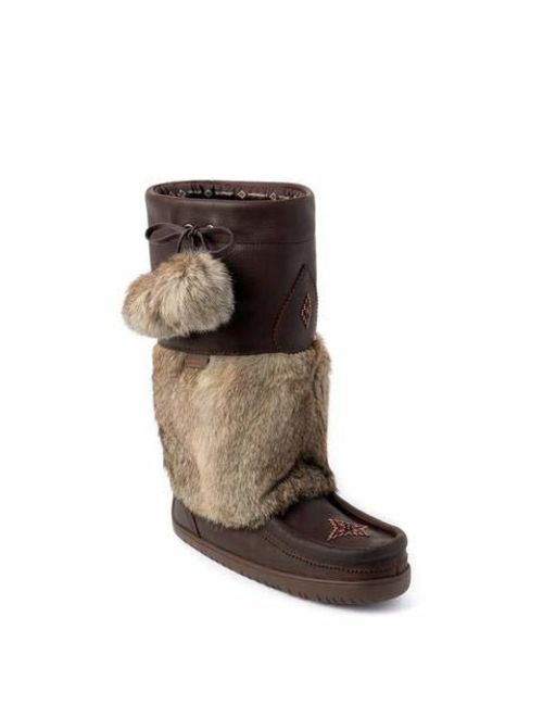 Manitobah Waterproof Snowy Owl Grain Mukluk Womens