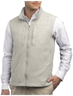 SCOTTeVEST Featherweight Men - Lightweight Vest - Travel - Utility - Safari Vest