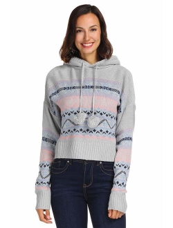 For G and PL Women's Funny Sweater Cardigans