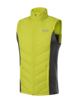 TCA Men's Excel Runner Thermal Lightweight Running Gilet/Bodywarmer with Zip Pockets